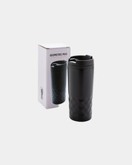 Geometrischer Mug aus Edelstahl 300ml zum Personalisieren