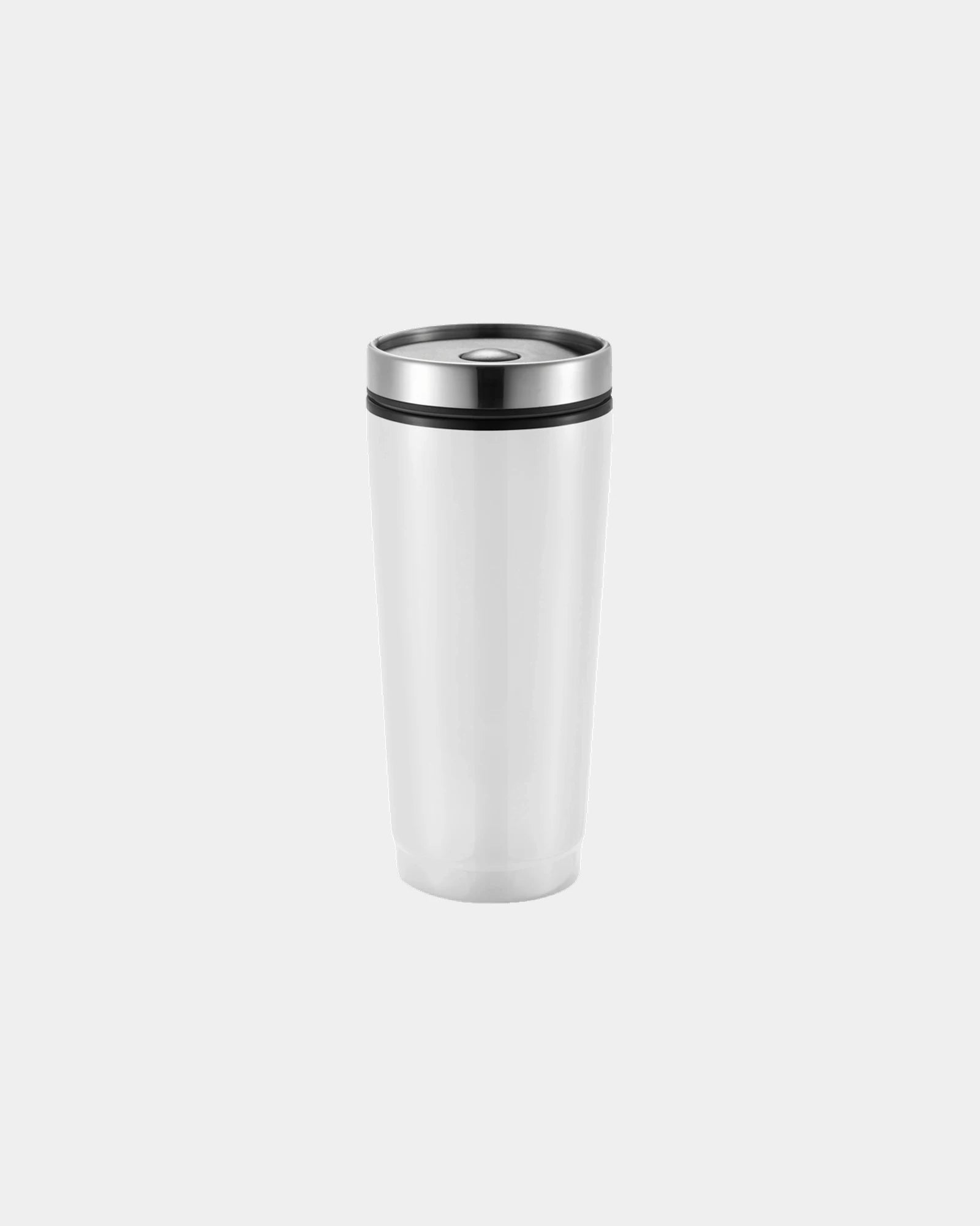 Mug Edelstahl 350ml zum Personalisieren - Weiß
