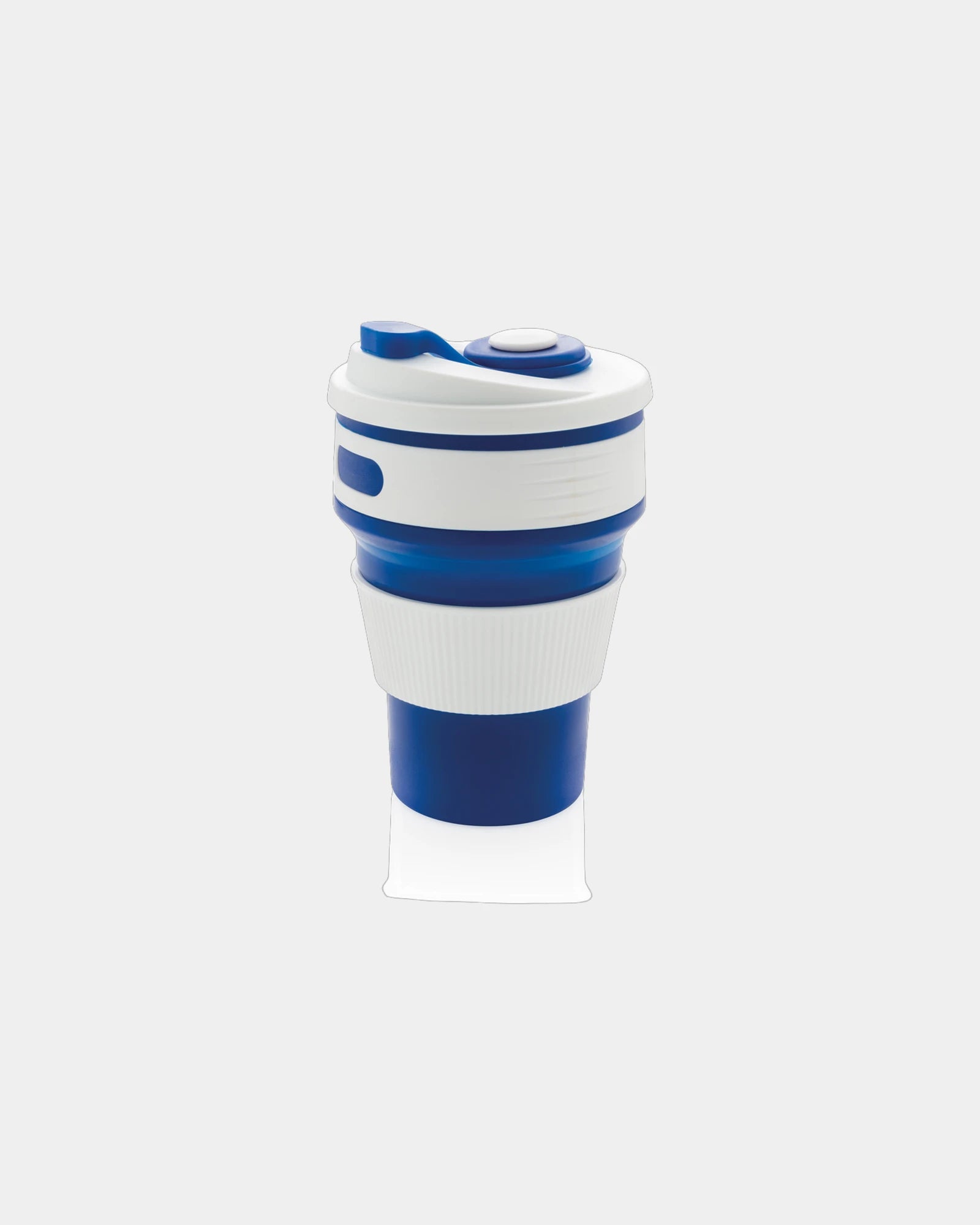 Mug 350ml silikon faltbar zum Personalisieren - Blau