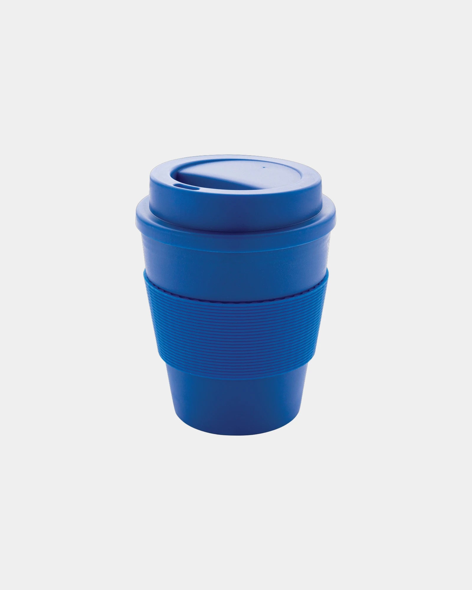 Mug PP recycelt 350ml mit Schraubdeckel zum Personalisieren - Blau