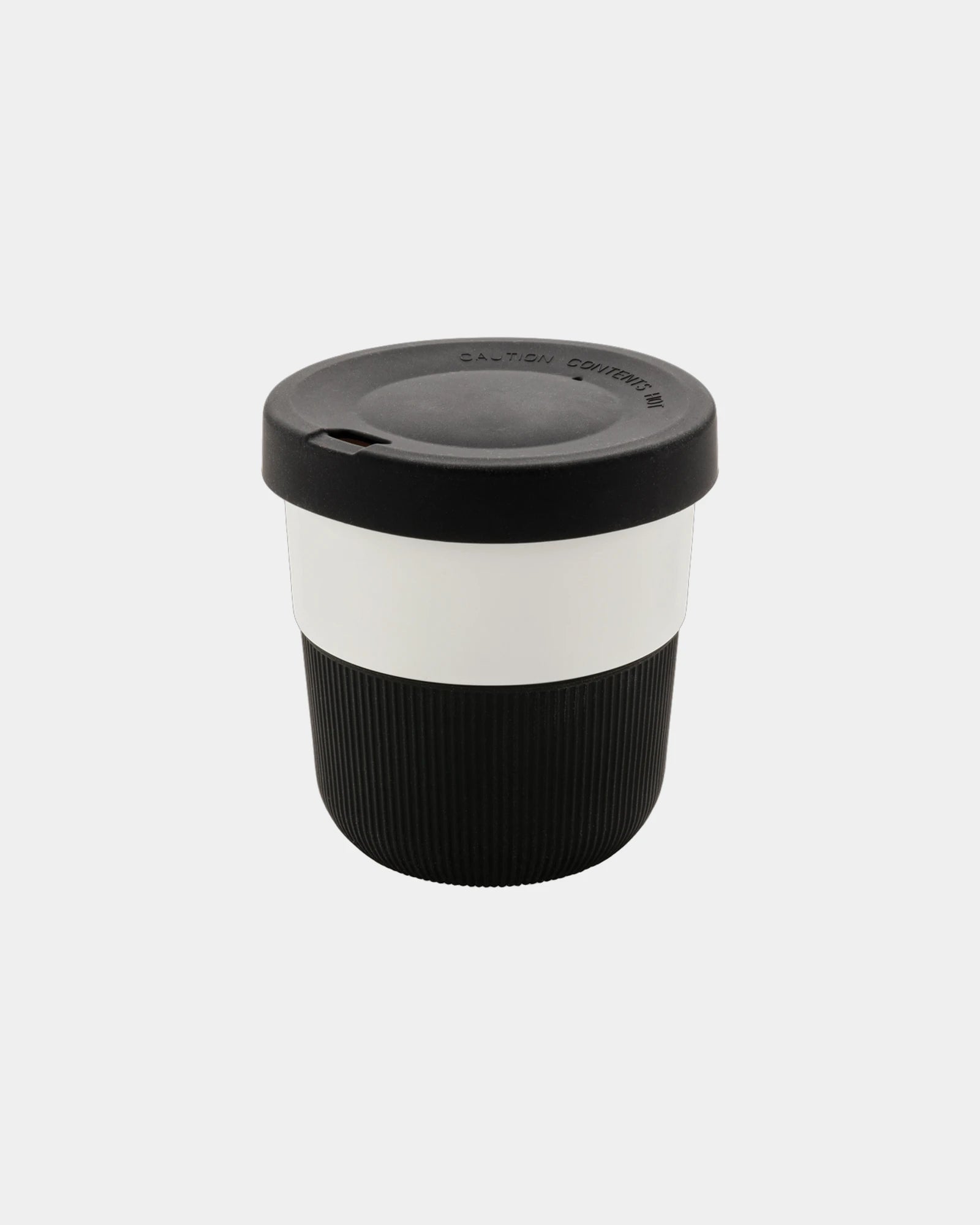 Tasse Coffee To Go PLA 280ml zum Personalisieren - Schwarz