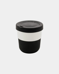 Tasse Coffee To Go PLA 280ml zum Personalisieren - Schwarz
