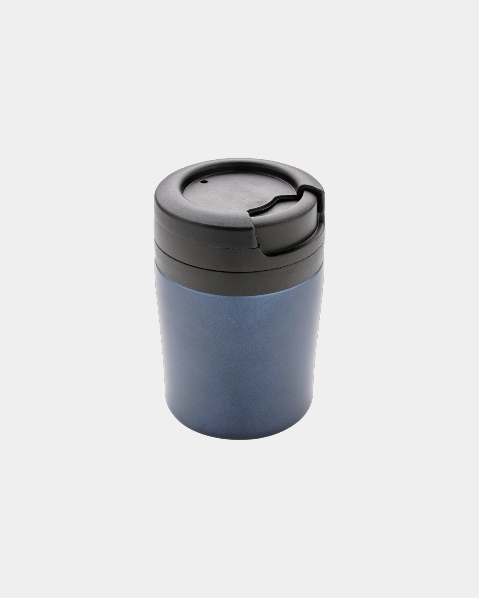Tasse Coffee to go Edelstahl 160ml zum Personalisieren - Blau