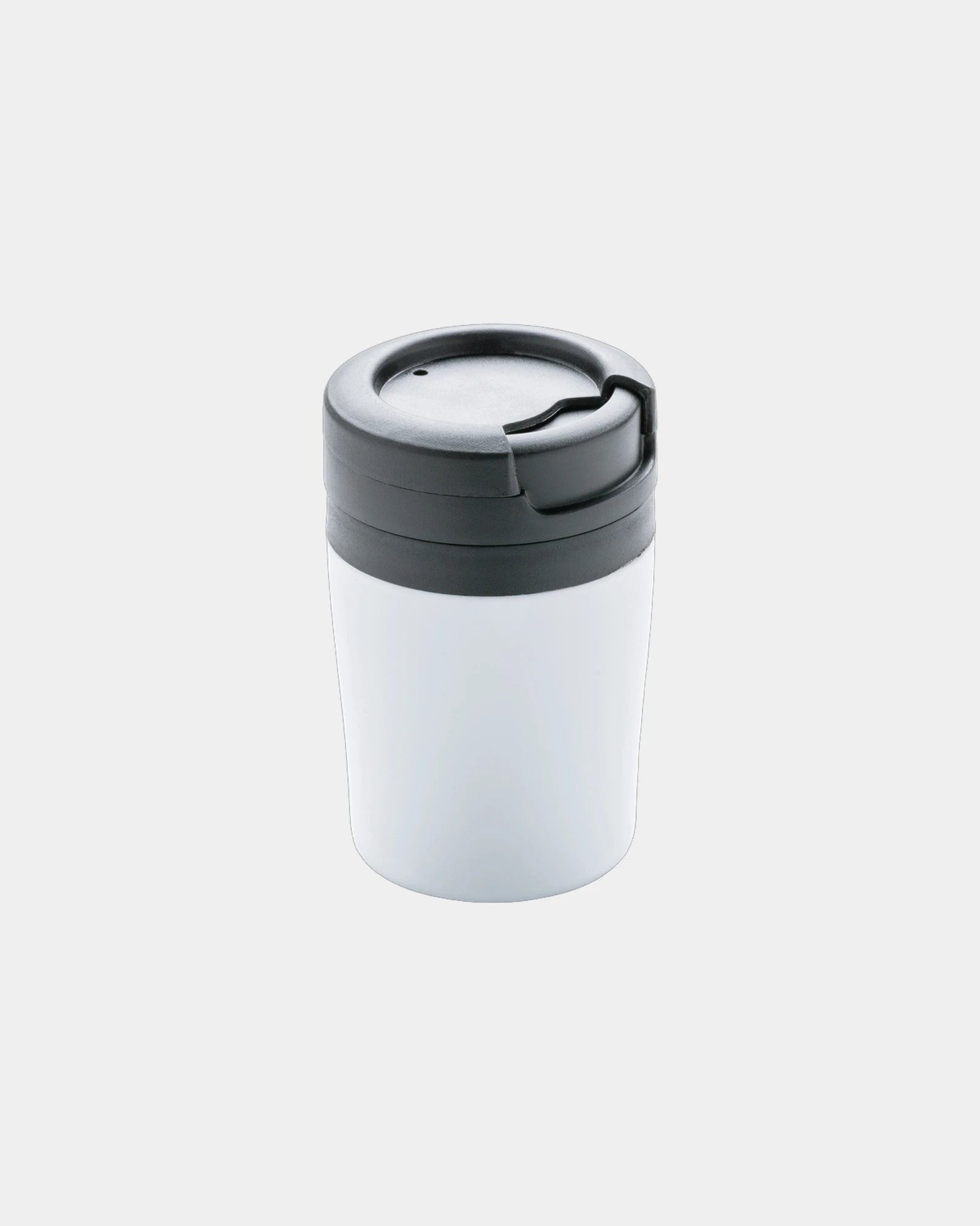 Tasse Coffee to go Edelstahl 160ml zum Personalisieren - Weiß