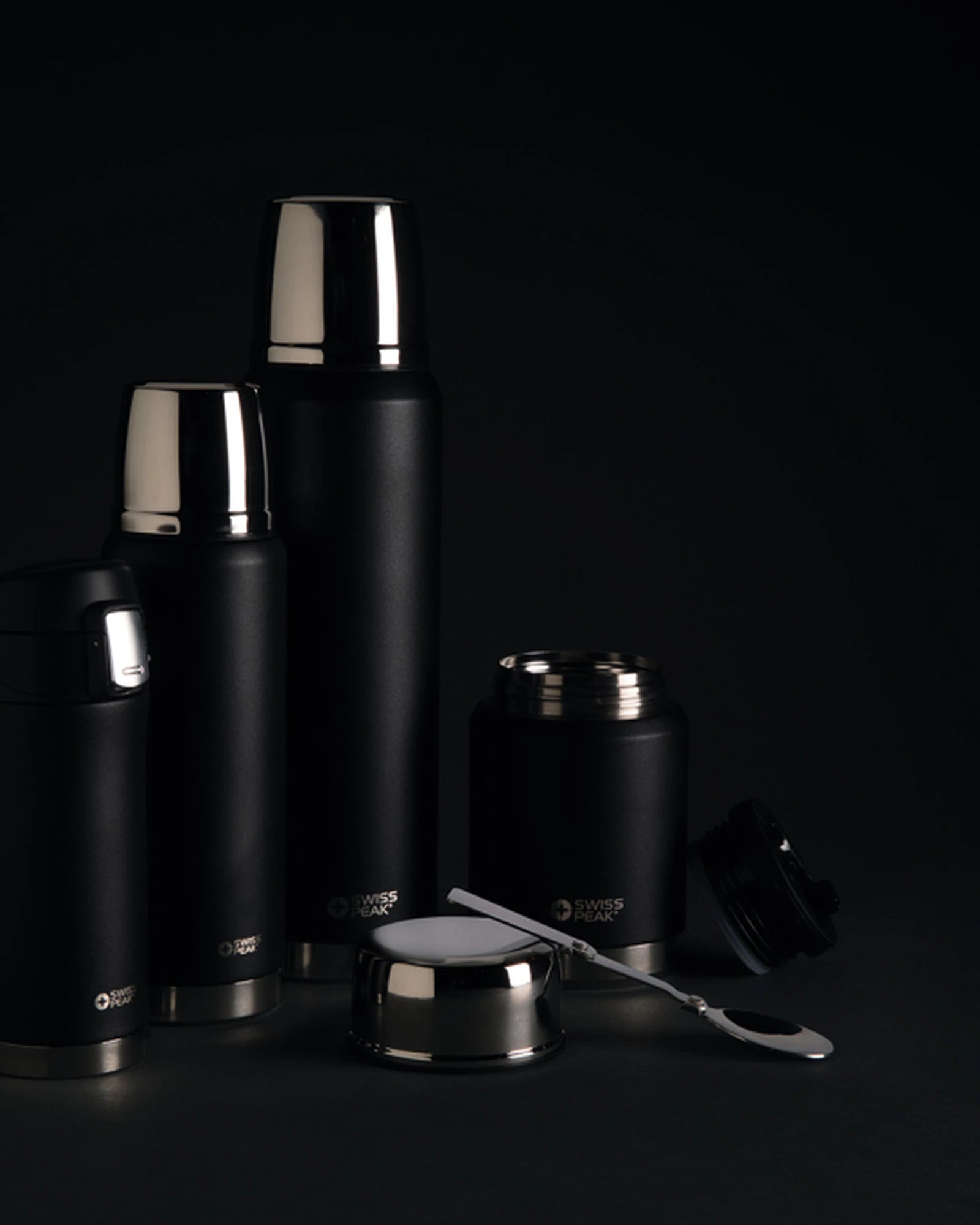 Edelstahl Lebensmittelbehälter Swiss Peak Elite 500ml zum Personalisieren - 9