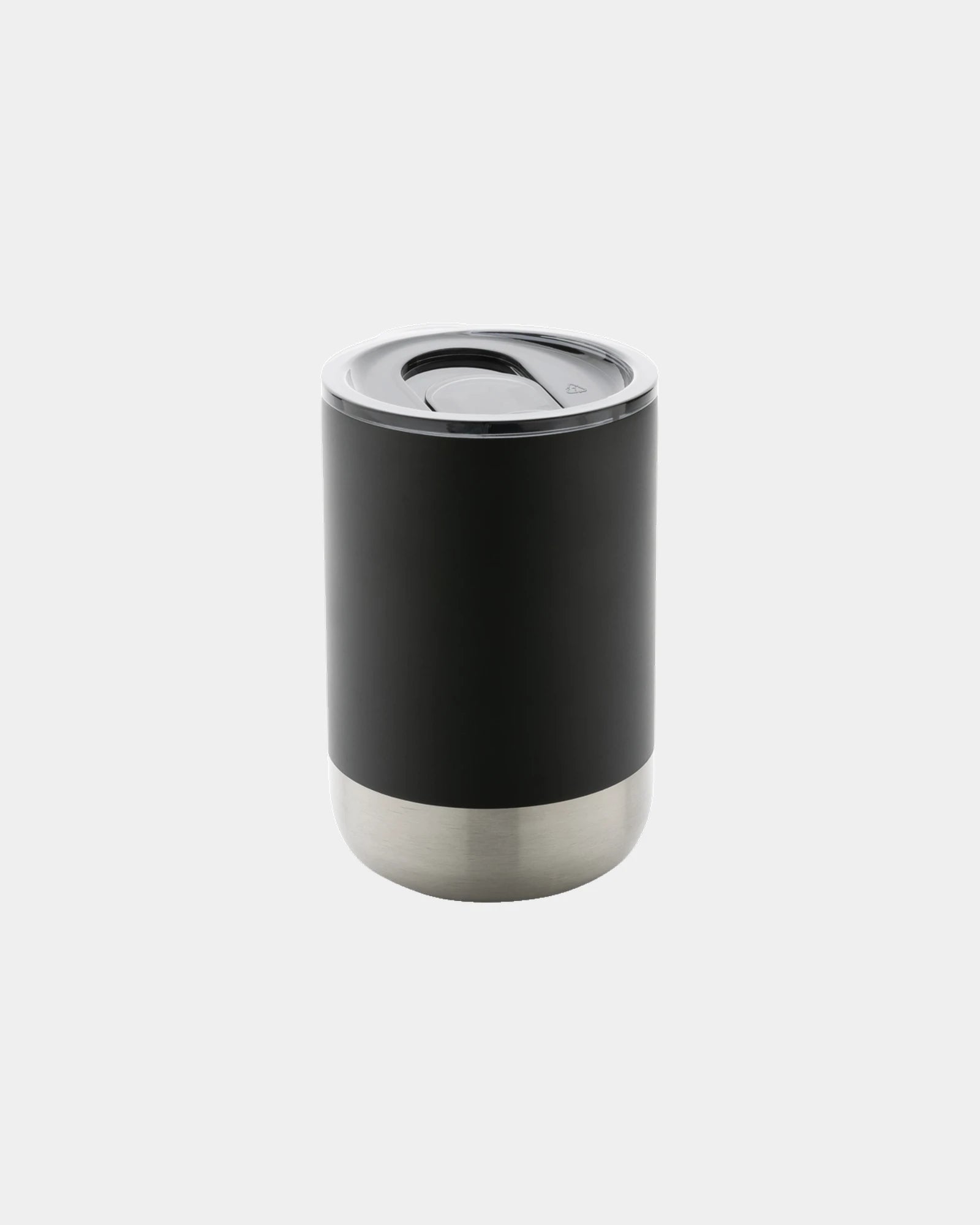 Mug Edelstahl recycelt 360ml zum Personalisieren - Schwarz