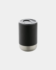 Mug Edelstahl recycelt 360ml zum Personalisieren - Schwarz