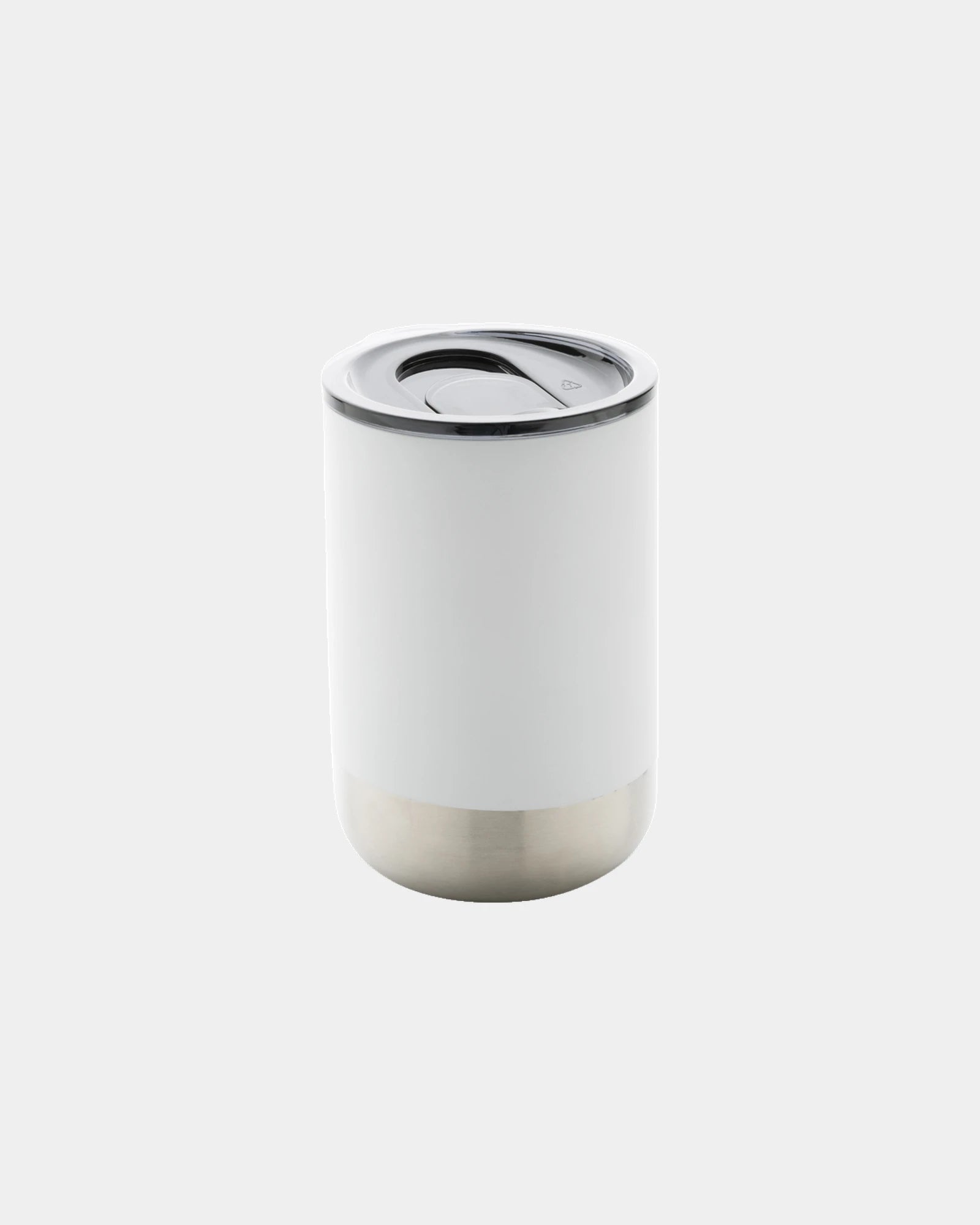 Mug Edelstahl recycelt 360ml zum Personalisieren - Weiß