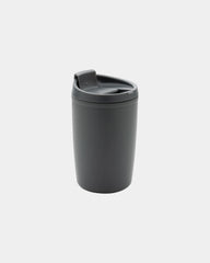 Mug PP recycelt GRS mit Klappdeckel zum Personalisieren - Grau
