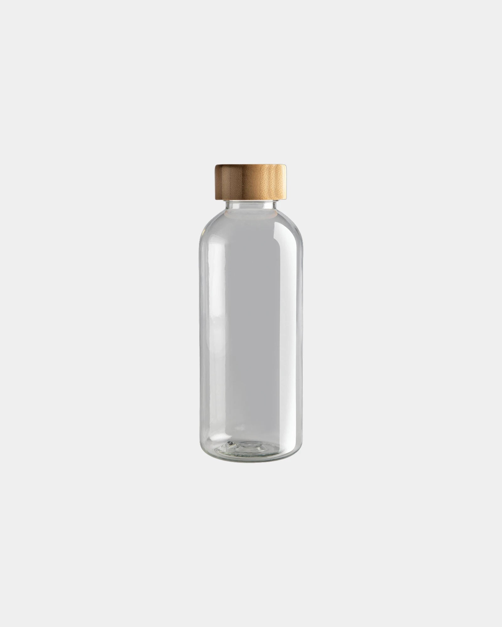 Trinkflasche rPET 600ml mit Bambusdeckel zum Personalisieren - 1