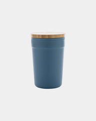 Mug 300ml PP recycelt mit Bambusdeckel zum Personalisieren - 8