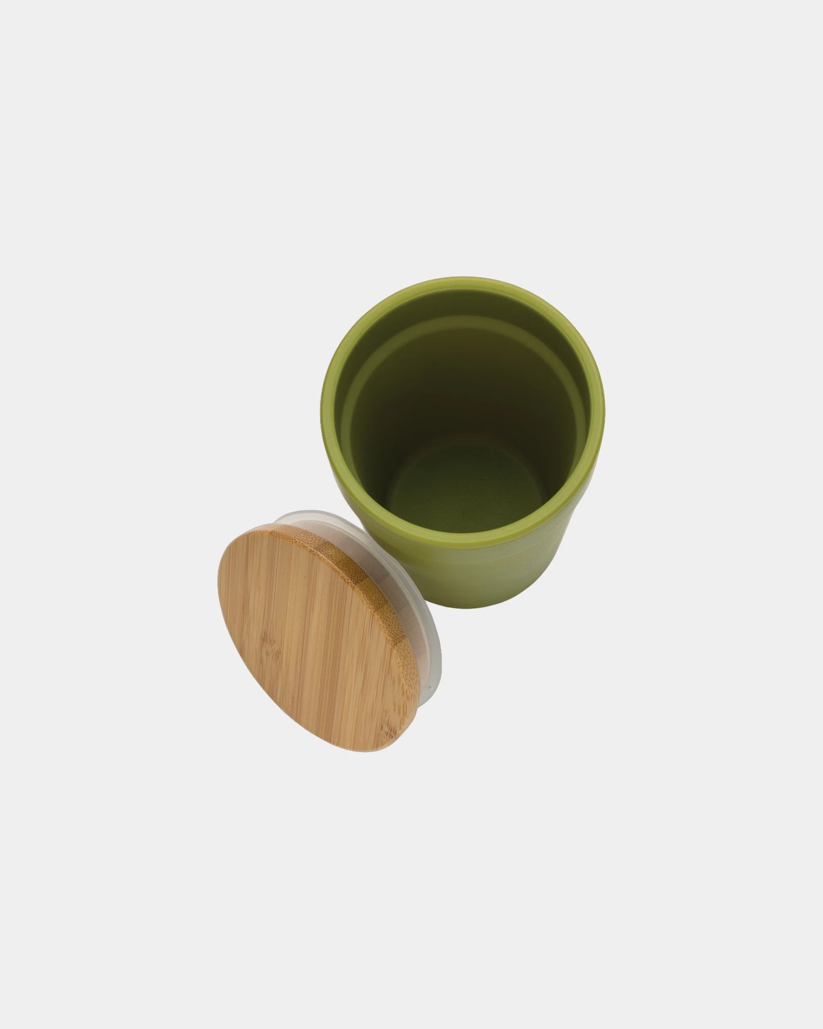 Mug 300ml PP recycelt mit Bambusdeckel zum Personalisieren - 14