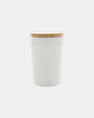Mug 300ml PP recycelt mit Bambusdeckel zum Personalisieren - 3
