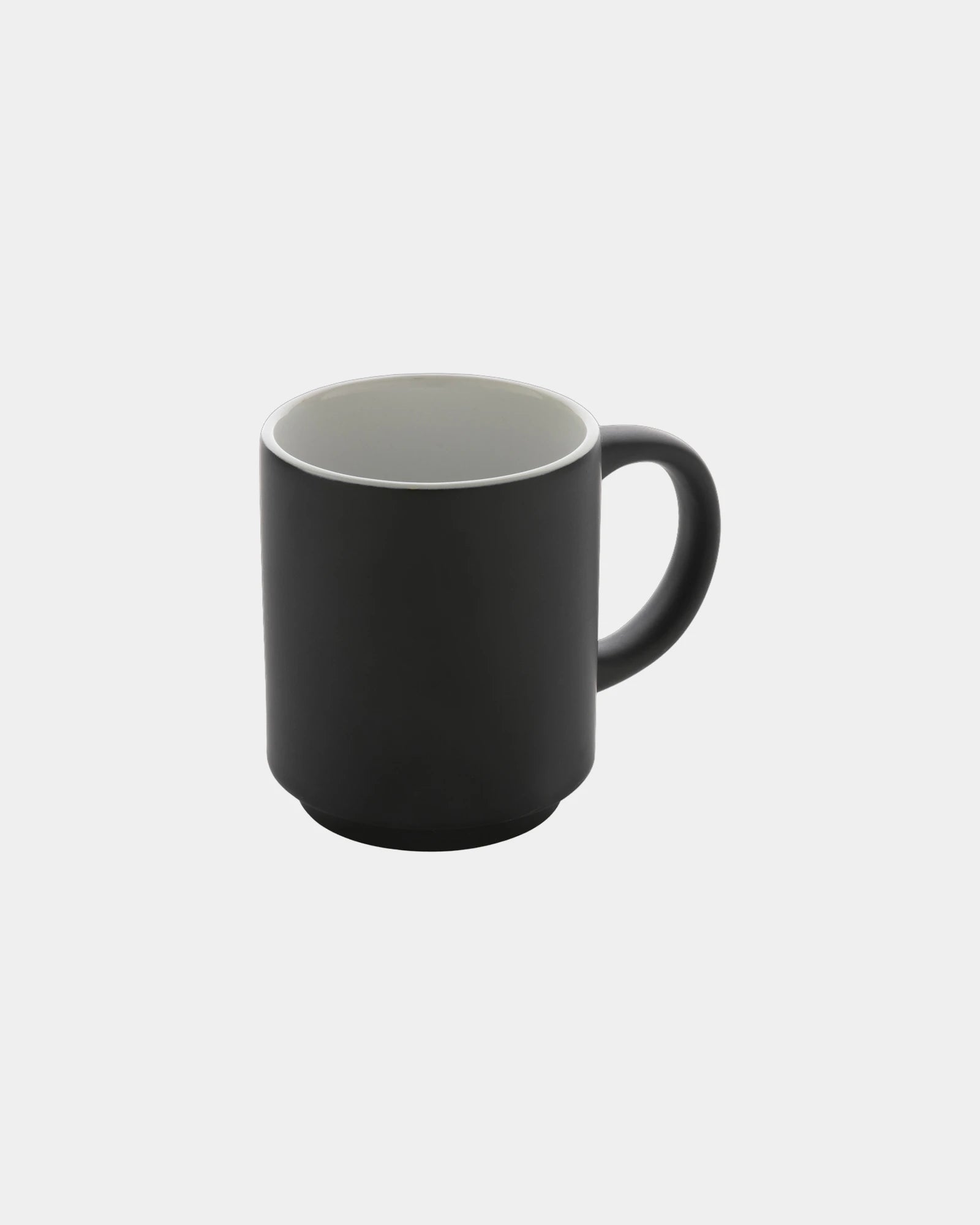 Mug 180ml stapelbar zum Bedrucken zum Personalisieren - Schwarz