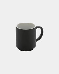 Mug 180ml stapelbar zum Bedrucken zum Personalisieren - Schwarz