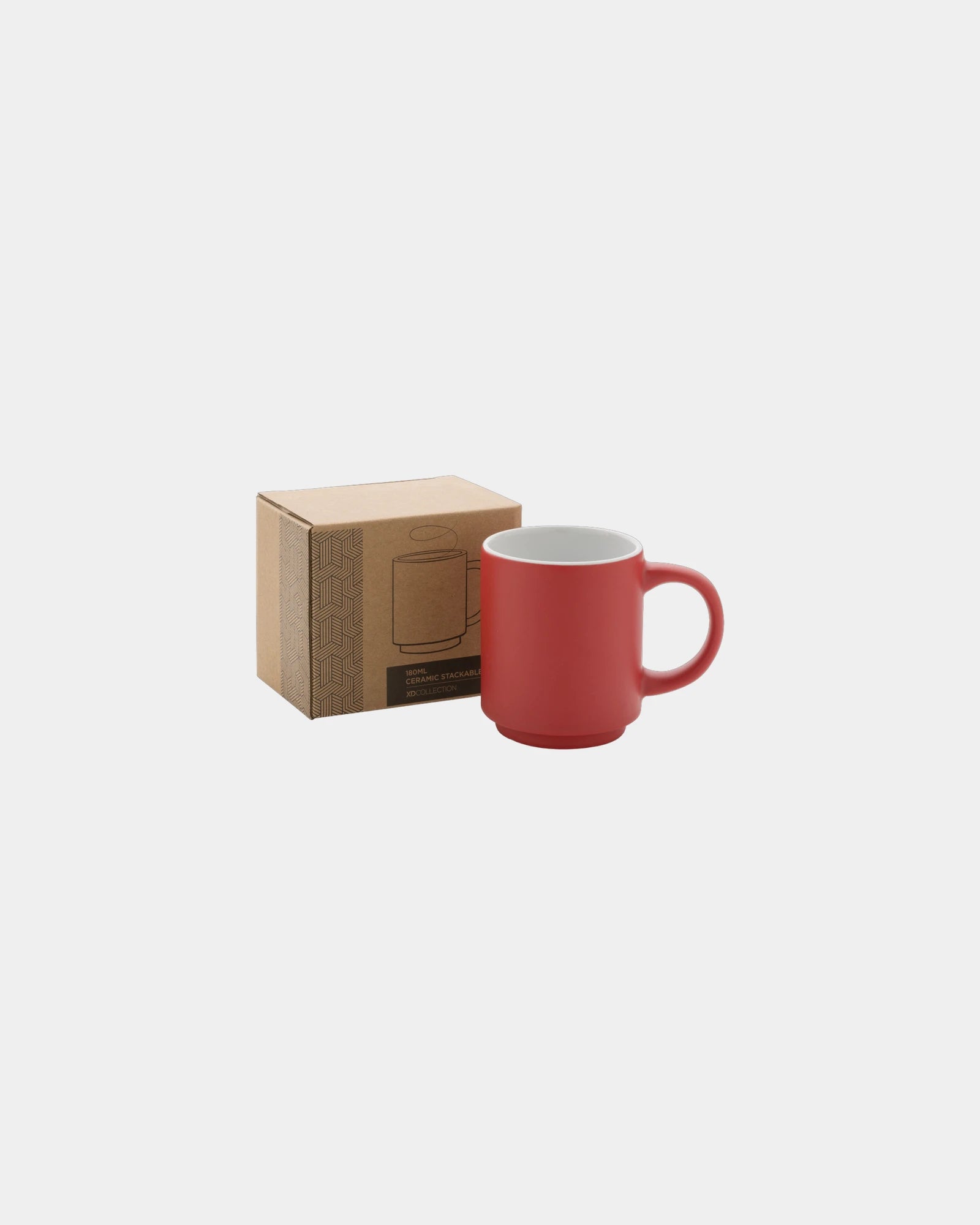 Mug 180ml stapelbar zum Bedrucken zum Personalisieren - 12