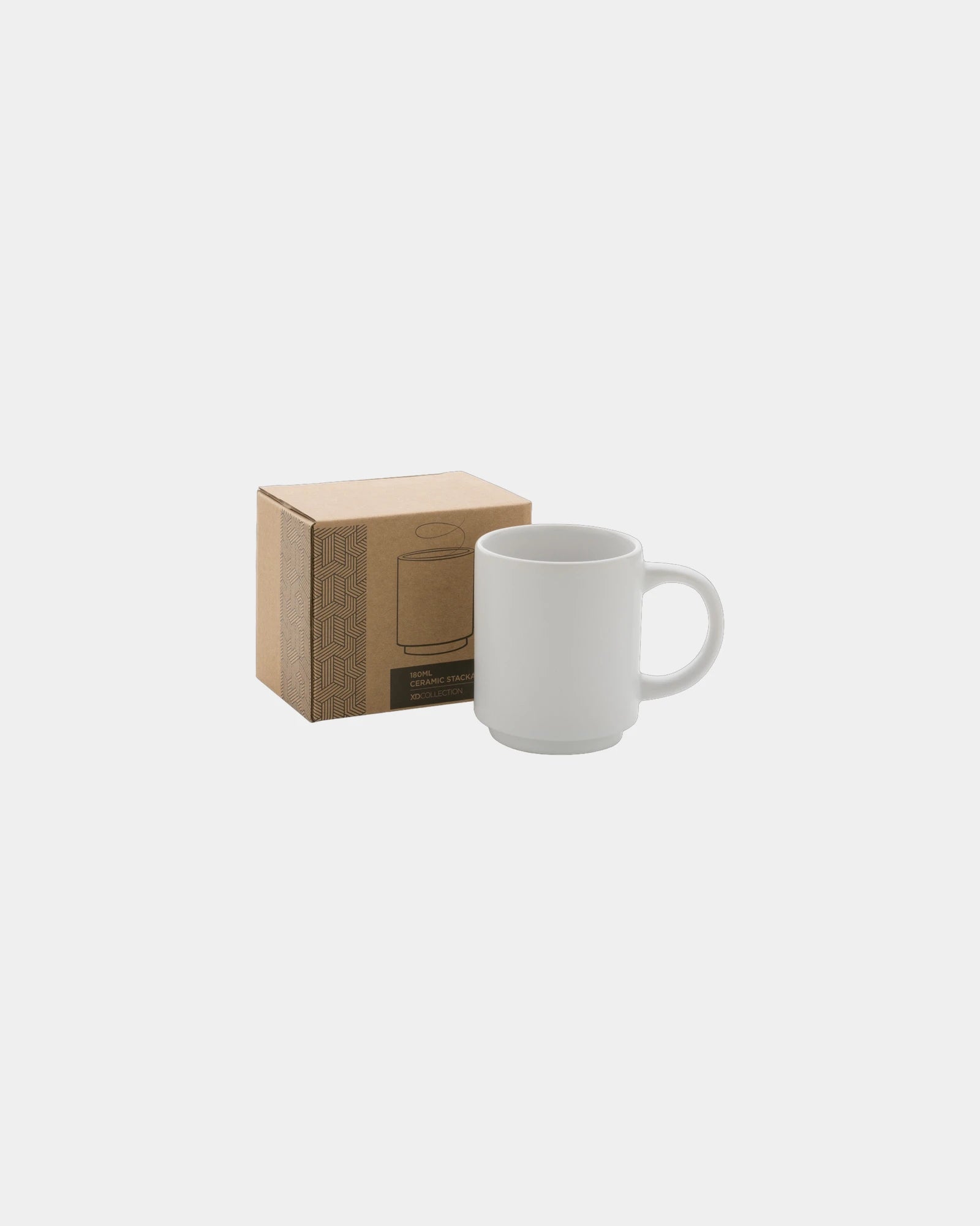 Mug 180ml stapelbar zum Bedrucken zum Personalisieren - 8