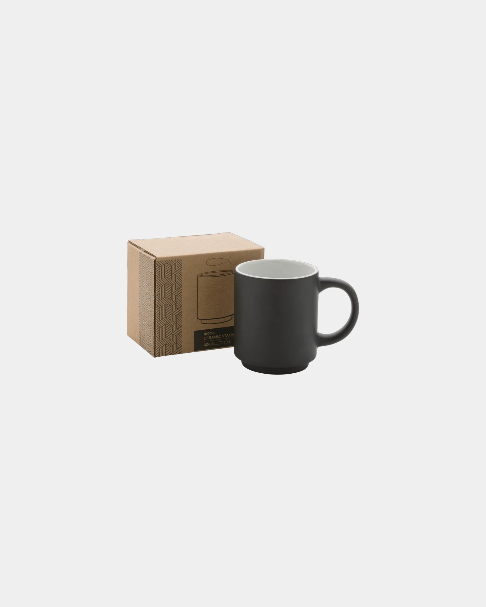 Mug 180ml stapelbar zum Bedrucken zum Personalisieren - 2