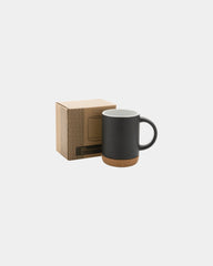 Becher 280ml Keramik mit Korkboden zum Personalisieren