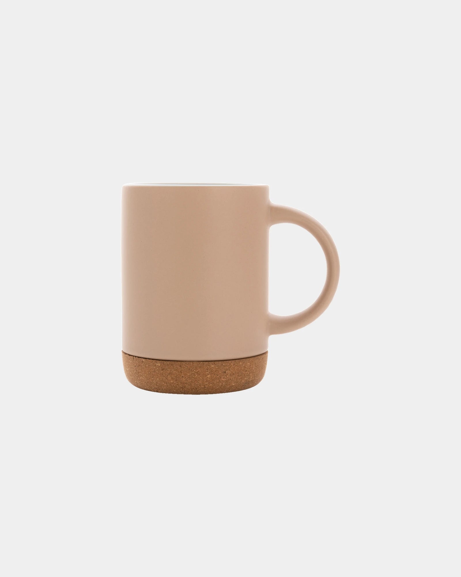 Becher 280ml Keramik mit Korkboden zum Personalisieren