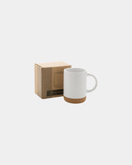 Becher 280ml Keramik mit Korkboden zum Personalisieren