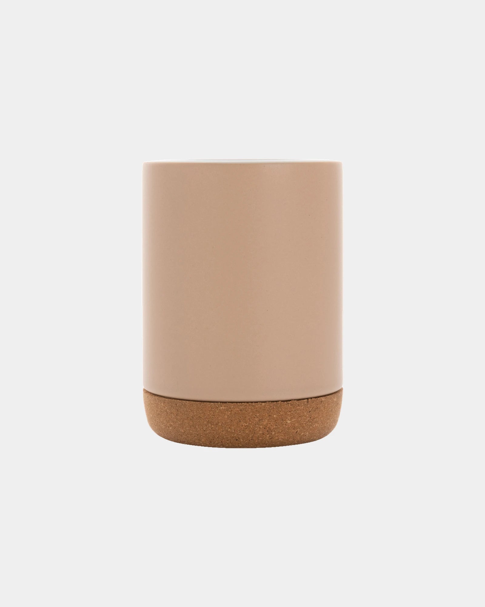 Becher 280ml Keramik mit Korkboden zum Personalisieren