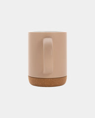 Becher 280ml Keramik mit Korkboden zum Personalisieren
