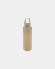 Bouteille 500ml PP recycelt mit Griff zum Personalisieren - Braun