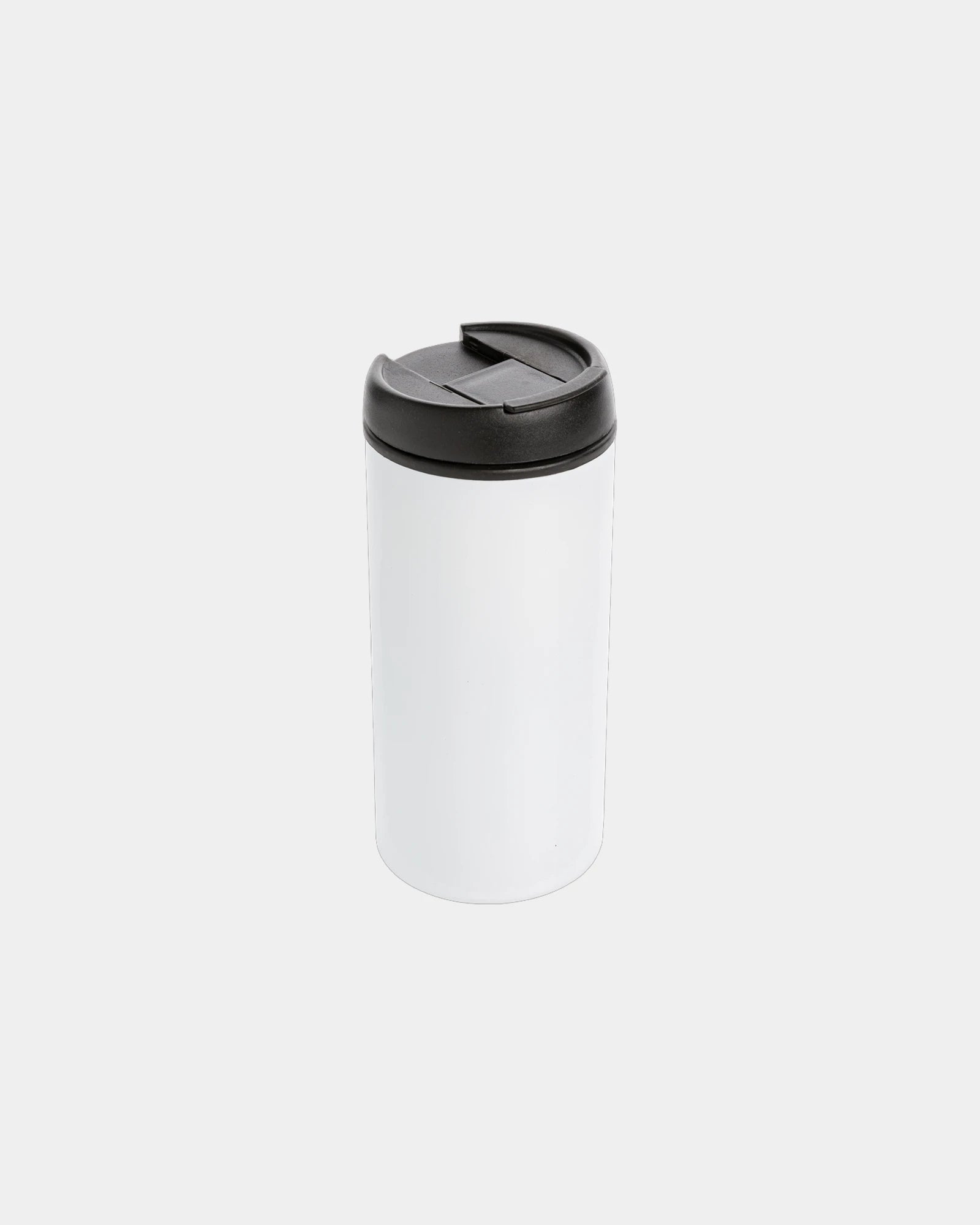 Mug Edelstahl recycelt 300ml zum Personalisieren - Weiß