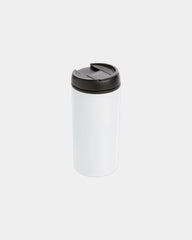 Mug Edelstahl recycelt 300ml zum Personalisieren - Weiß