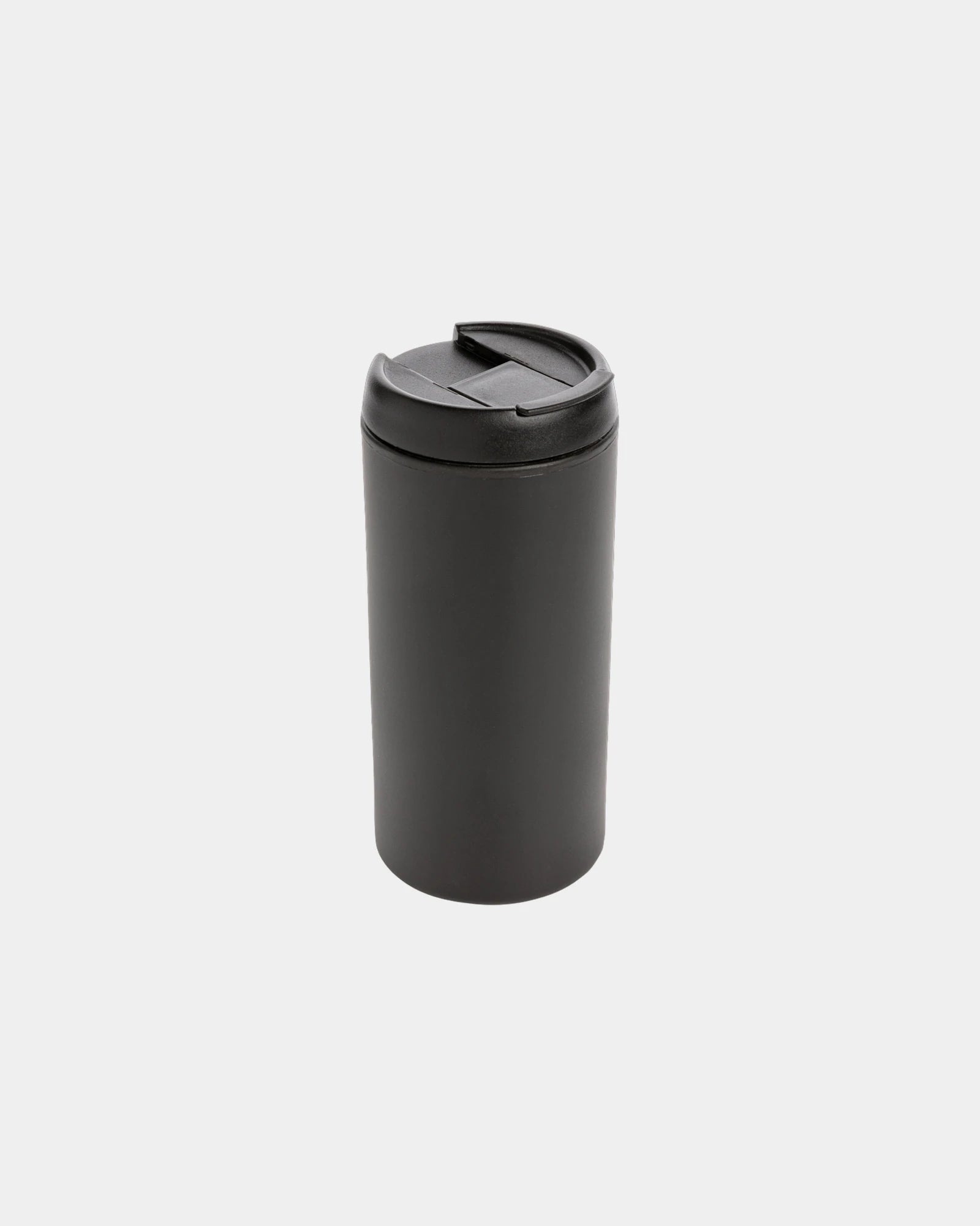 Mug Edelstahl recycelt 300ml zum Personalisieren - Schwarz