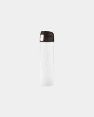 Isolierflasche Edelstahl recycelt 450ml personalisierbar zum Personalisieren - Weiß