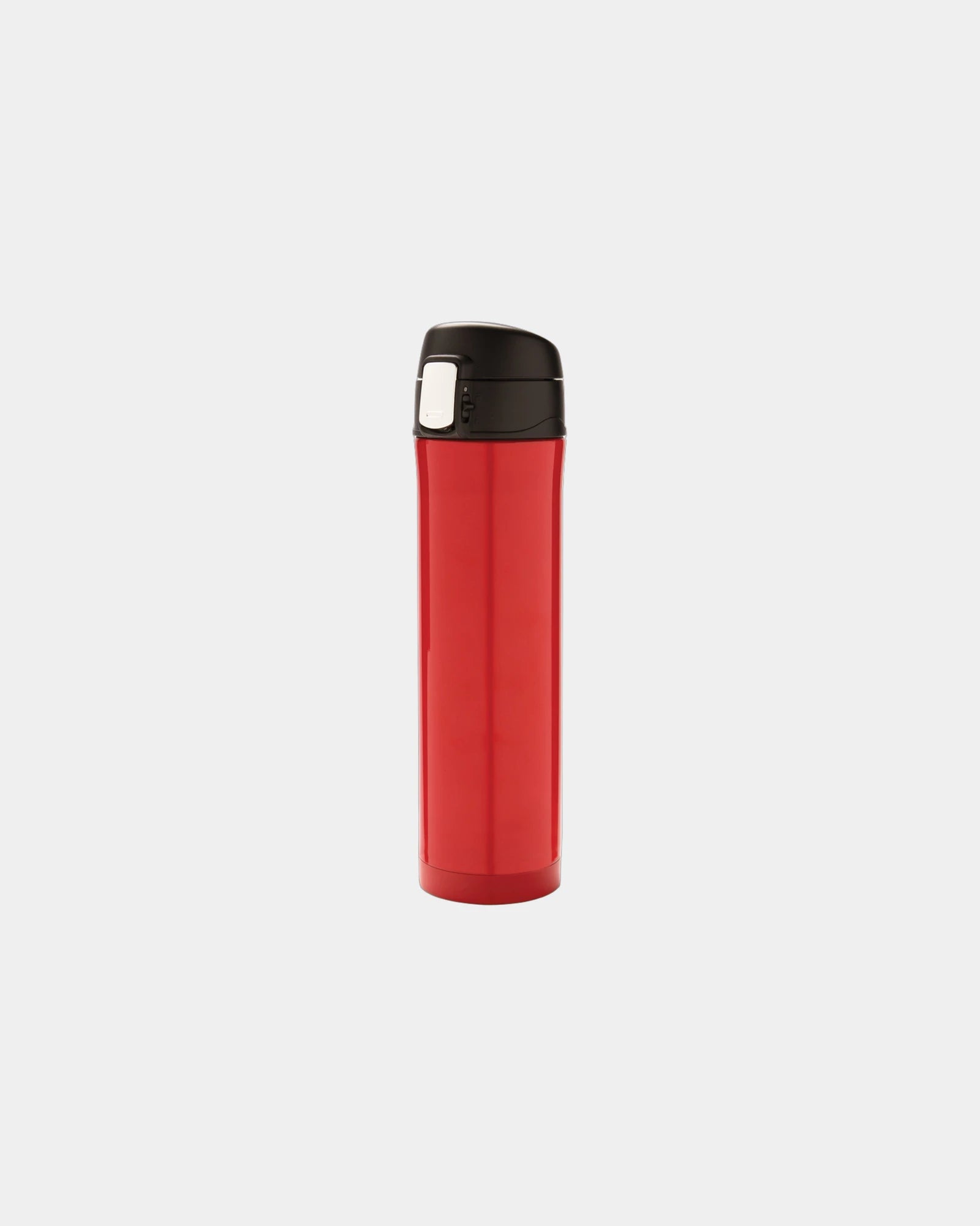 Isolierflasche Edelstahl recycelt 450ml personalisierbar zum Personalisieren - Rot