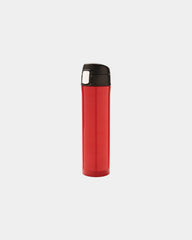 Isolierflasche Edelstahl recycelt 450ml personalisierbar zum Personalisieren - Rot