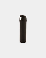Isolierflasche Edelstahl recycelt 450ml personalisierbar zum Personalisieren - Schwarz