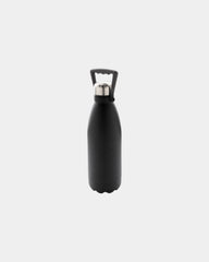 Isolierflasche Edelstahl recycelt 1,5L zum Personalisieren - Schwarz
