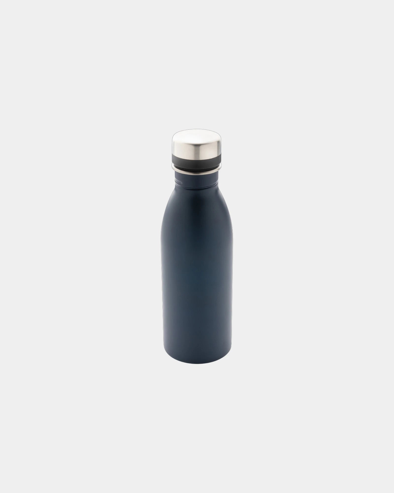 Trinkflasche Edelstahl recycelt 500ml zum Personalisieren - Marineblau