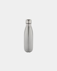 Trinkflasche Edelstahl recycelt 500ml zum Personalisieren - Silber