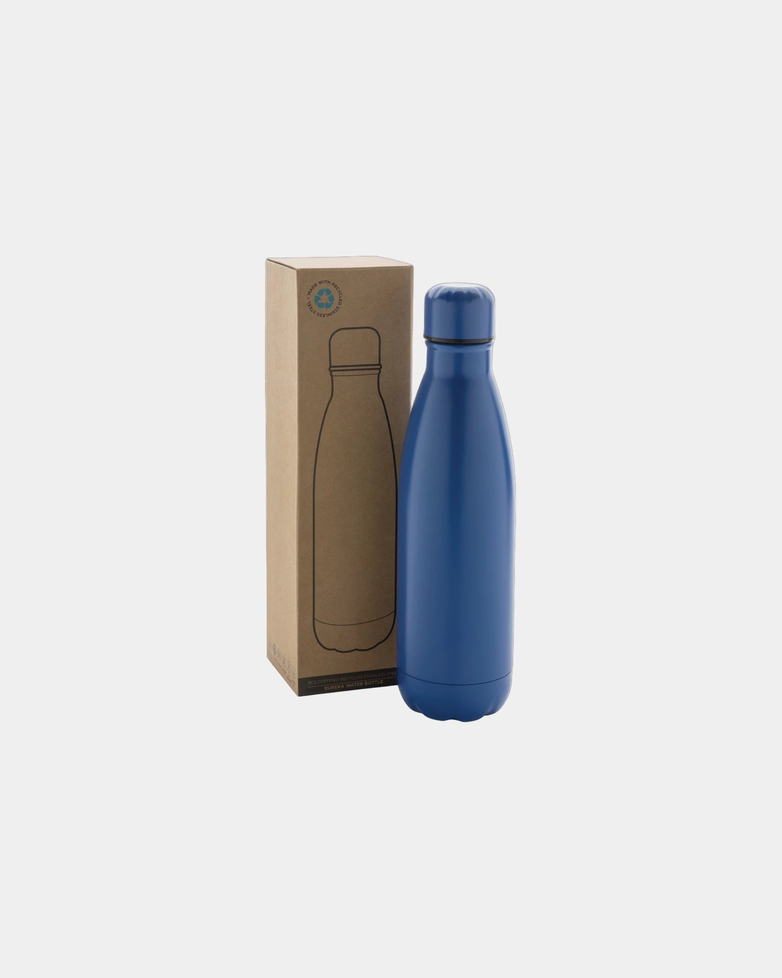 Trinkflasche Edelstahl recycelt 500ml zum Personalisieren - 18