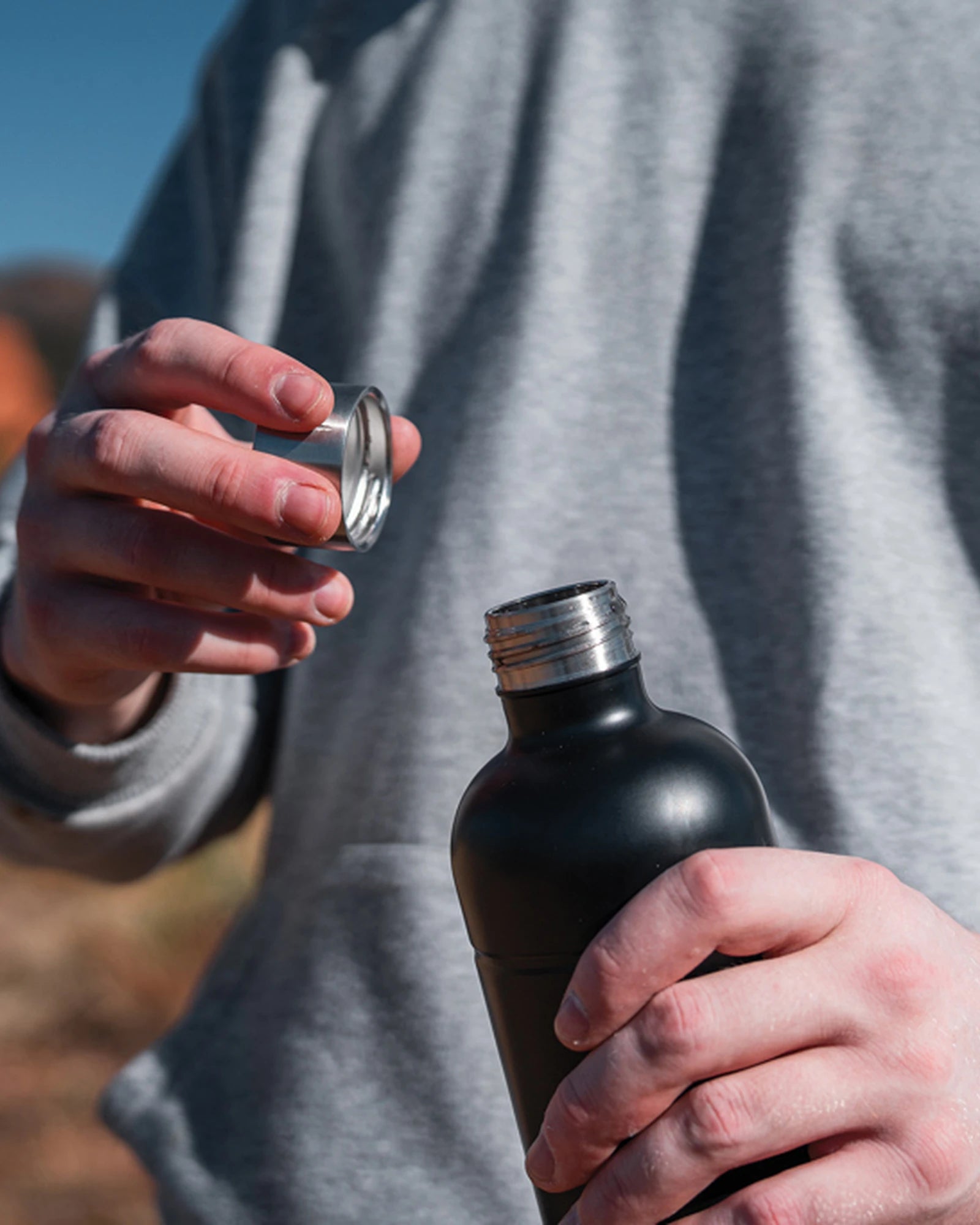 Isolierflasche recycelt 800ml XD Xclusive zum Personalisieren - 5