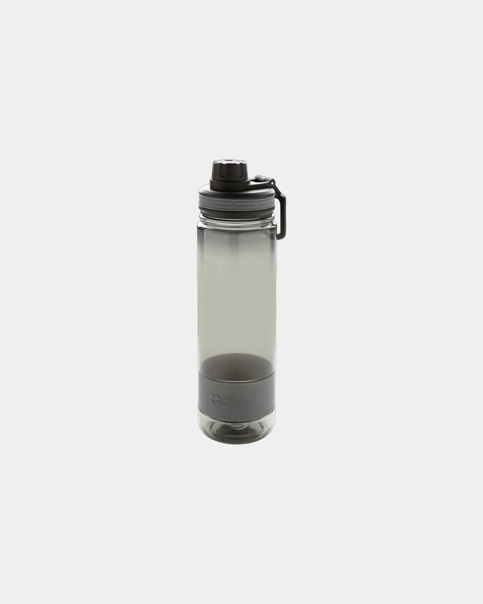 Trinkflasche Tritan 500ml Swiss Peak zum Personalisieren - Grau