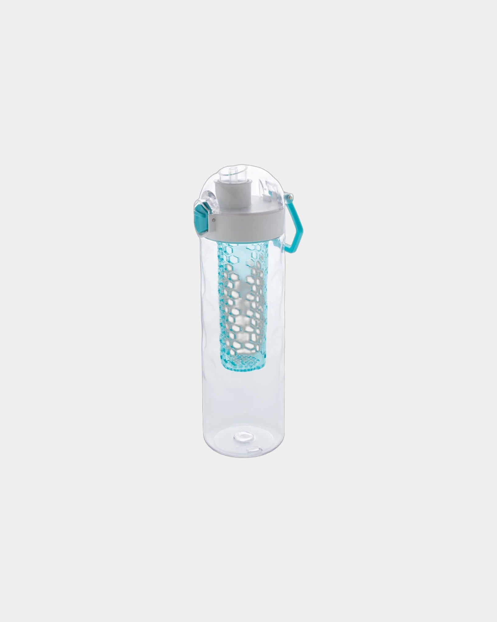 Wasserflasche Tritan 700ml Honeycomb zum Personalisieren - Türkis