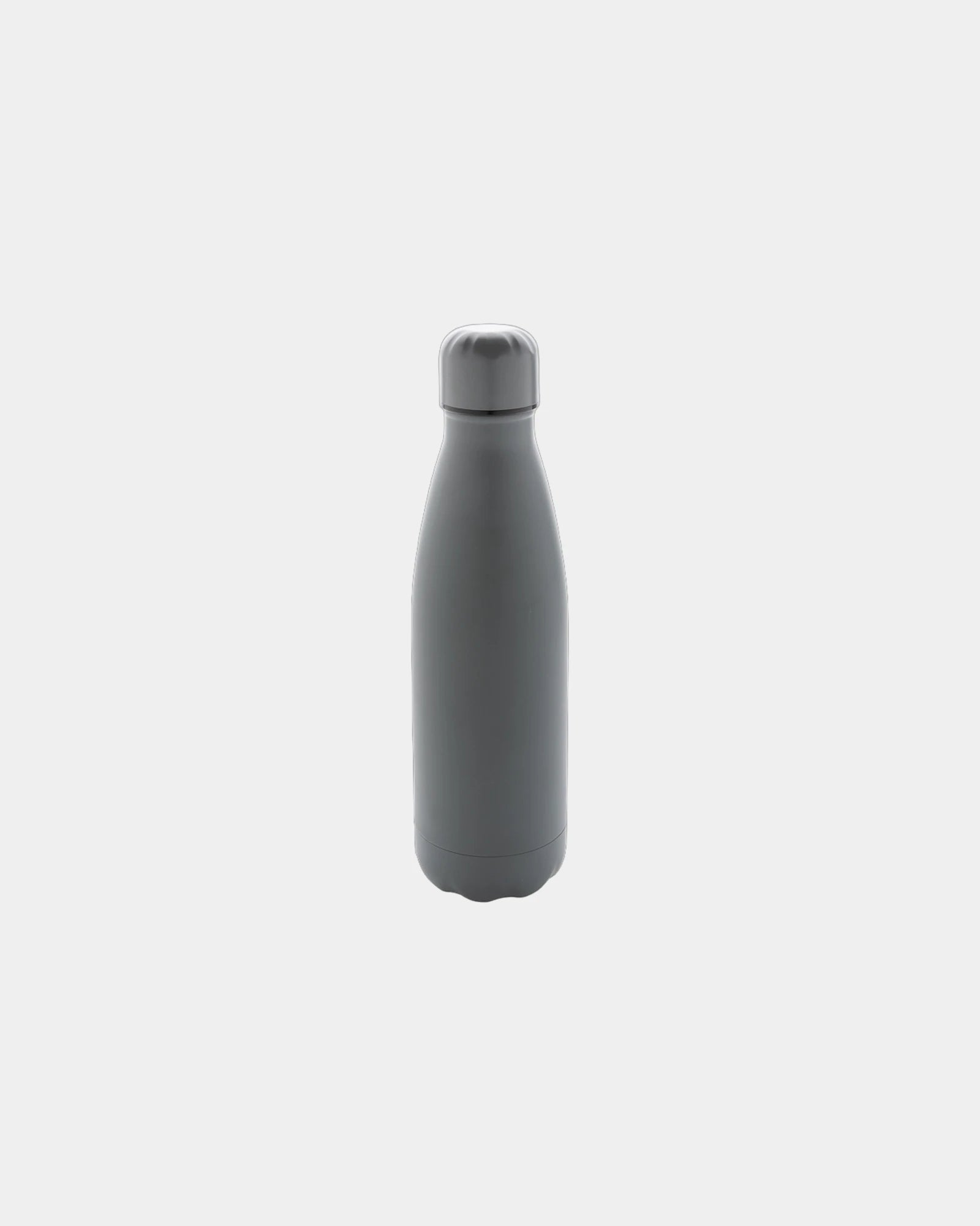 Isolierflasche Edelstahl 500ml zum Personalisieren - Grau