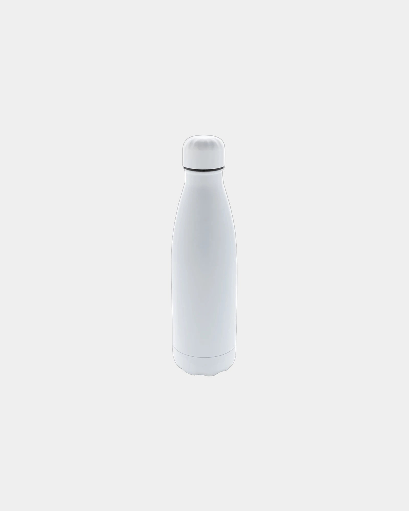Isolierflasche Edelstahl 500ml zum Personalisieren - Weiß