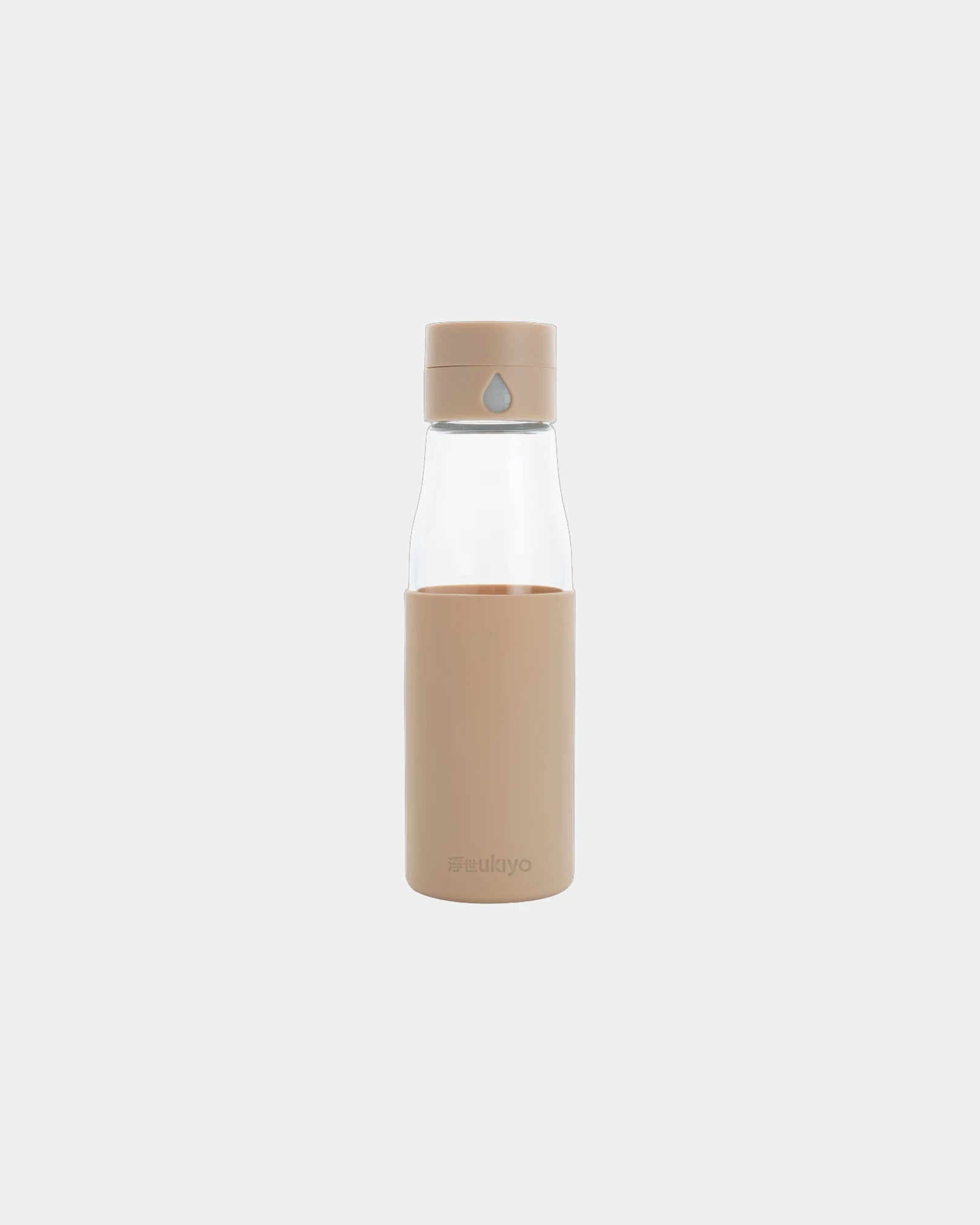 Wasserflasche Glas 600ml zum Personalisieren - 1