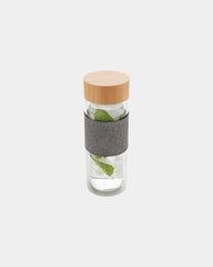 Isolierflasche Glas XD Collection Impact 360ml zum Personalisieren - Transparent