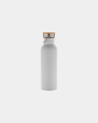 Edelstahl Trinkflasche mit Bambusdeckel 710ml zum Personalisieren - 6