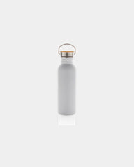 Edelstahl Trinkflasche mit Bambusdeckel 710ml zum Personalisieren - 5