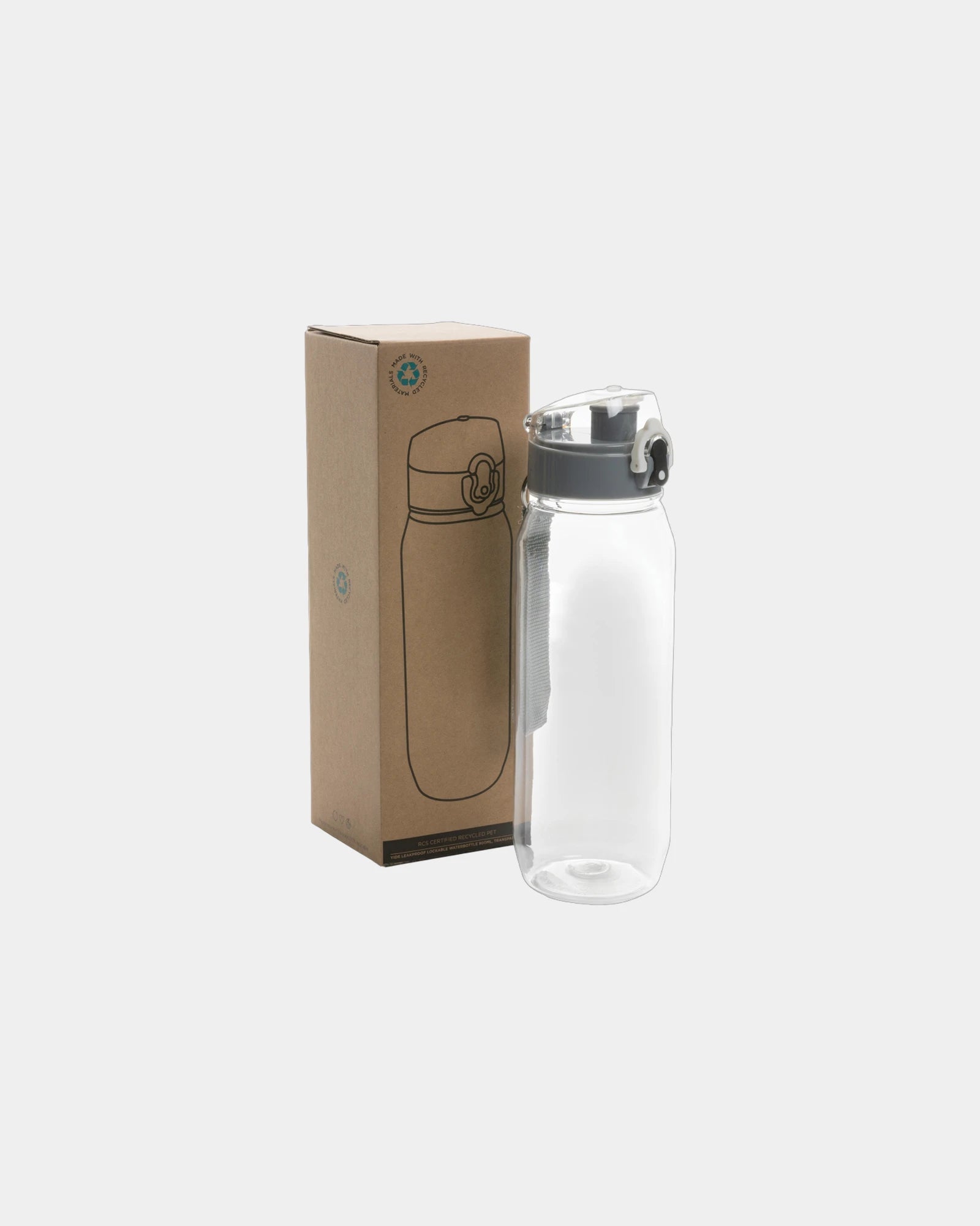 Wasserflasche rPET 800ml zum Personalisieren - 3
