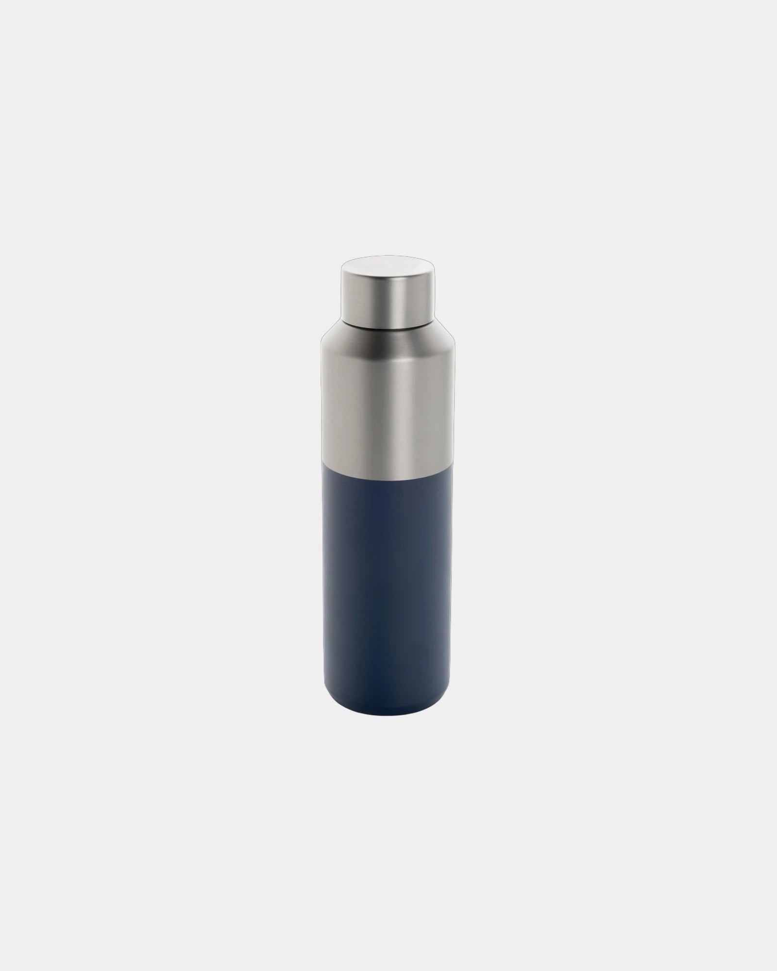 Isolierflasche recycelt 600ml zum Personalisieren - Marineblau